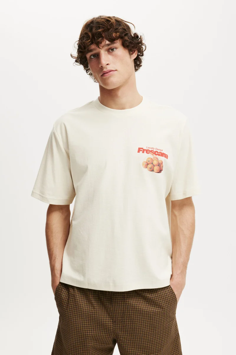 Cotton On CROPPED FIT GRAPHIC T-SHIRT