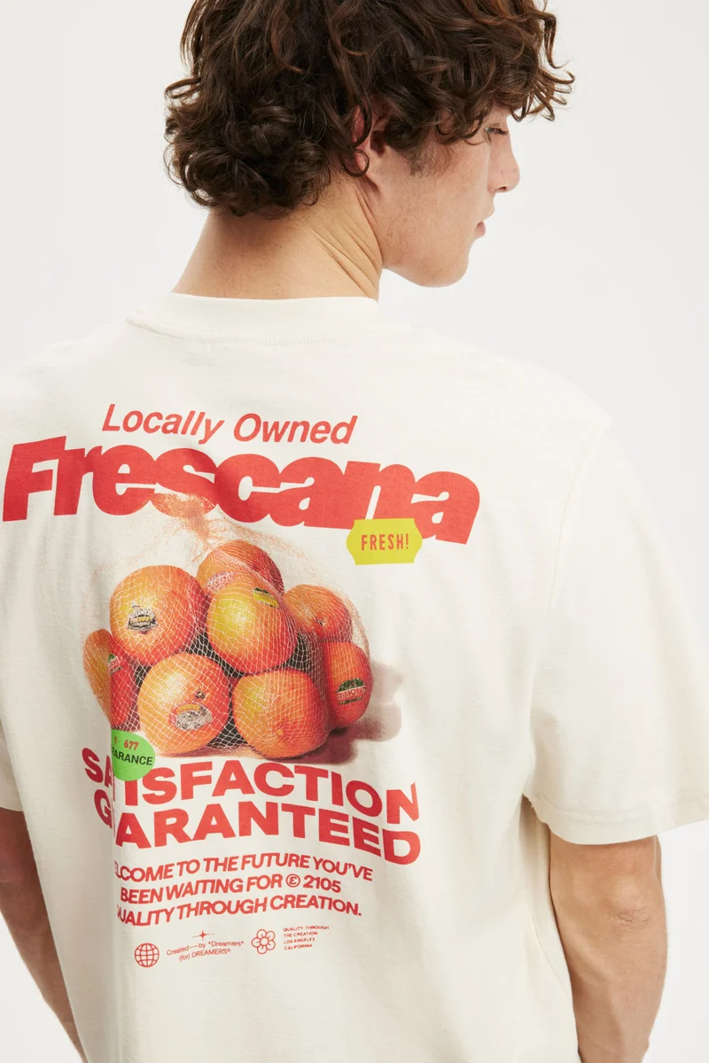 Cotton On CROPPED FIT GRAPHIC T-SHIRT