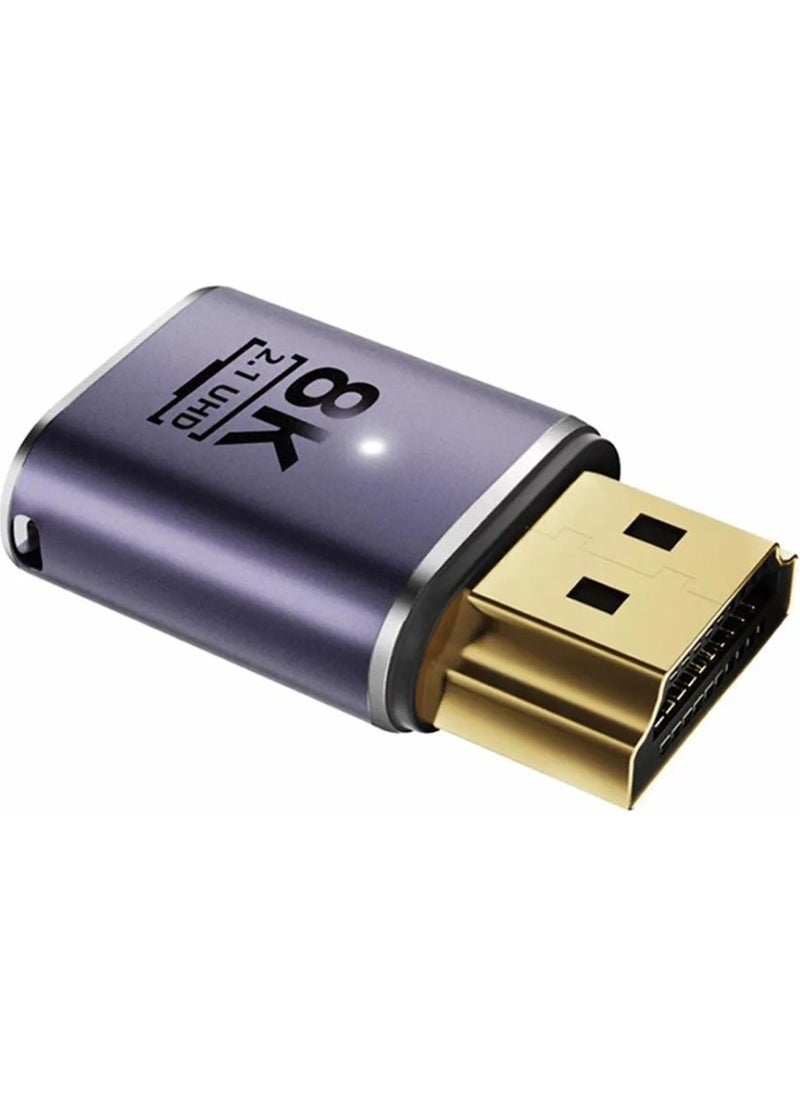 Techmaster HDMI To HDMI Converter 8k 2.1 UHD Converter Adapter  - Image 1