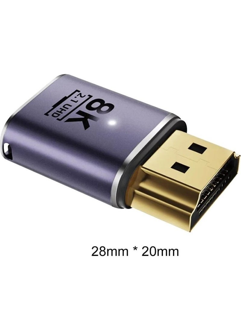 Techmaster HDMI To HDMI Converter 8k 2.1 UHD Converter Adapter  - Image 5