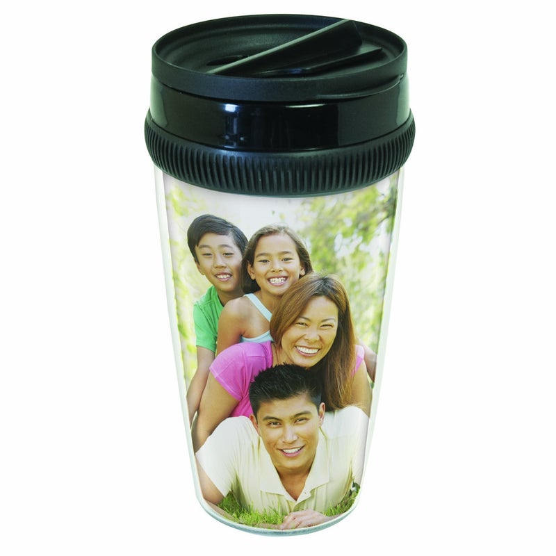 ThermoTemp Design Your Own Mug  12 oz Photo DIY Travel Tumbler