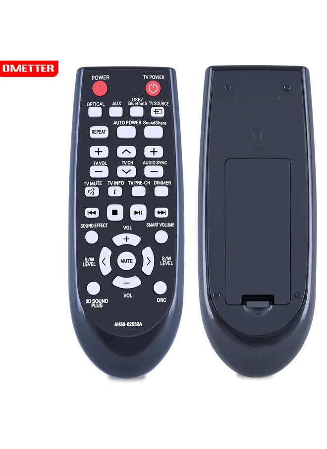 OMETTER - AH59-02532A AH59-02545A Remote control for Samsung Soundbar Sound Bar HW-F355/ZC HW-FM35/ZA AH59-02545B HW-F750 - Image 1