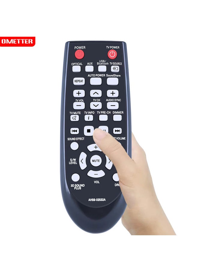 OMETTER - AH59-02532A AH59-02545A Remote control for Samsung Soundbar Sound Bar HW-F355/ZC HW-FM35/ZA AH59-02545B HW-F750 - Image 1