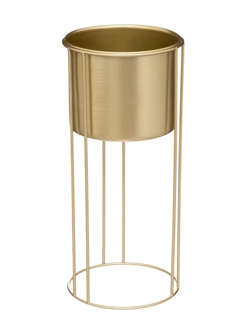 لوفت ميت، وعاء زراعة، طقم من قطعتين، ذهبي، حديد - 185441 - Image 4