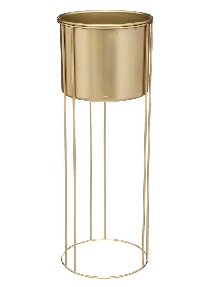 لوفت ميت، وعاء زراعة، طقم من قطعتين، ذهبي، حديد - 185441 - Image 3