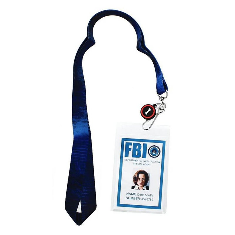 The XFiles Dana Scully ID Lanyard with Charm