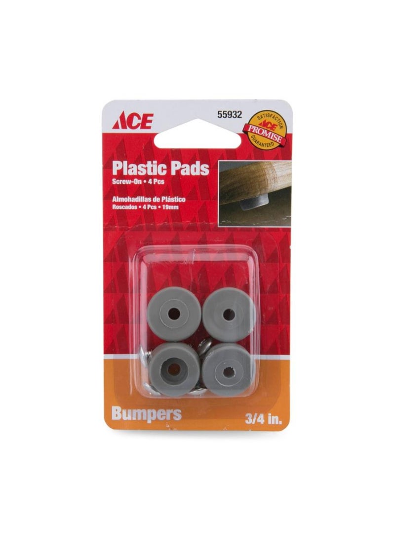 ACE ACE Bumper Pad Pack Of 4 19mm 