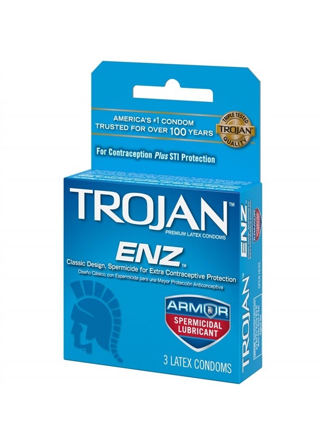 Trojan-ENZ Spermicide 3ct - Image 3