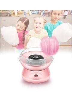 DAREU Party Pink Cotton Candy Machine, Homemade Portable Cotton Candy Maker, DIY Marshmallow Machine for Home Birthday Family Party Cinema  - Image 1