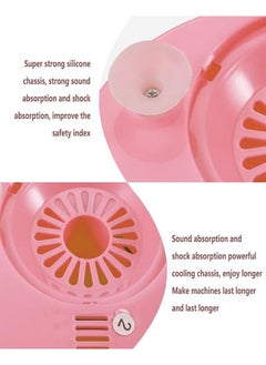 DAREU Party Pink Cotton Candy Machine, Homemade Portable Cotton Candy Maker, DIY Marshmallow Machine for Home Birthday Family Party Cinema  - Image 5