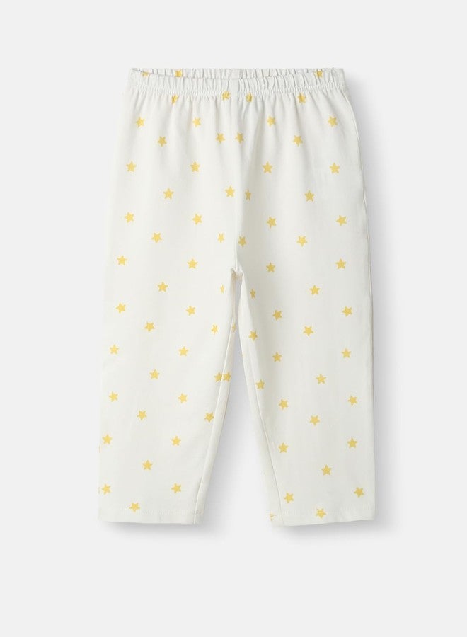 Nautinati Infant Girls Pure Cotton Top with Trousers| I Age 0-3 Years - Image 5