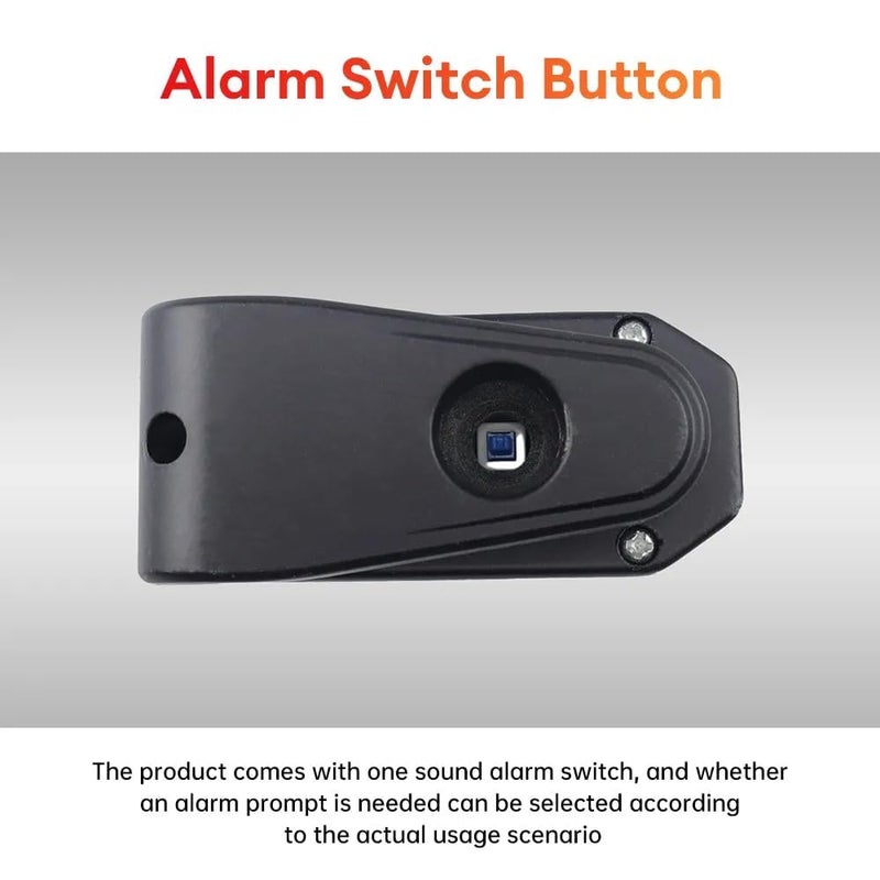 TORIOX Motorcycle Alarm Disc Brake Lock, Anti-Theft Motorcycle/Bicycle Accessories Ultra 110db Alarm Disc Lock | Anti-Theft Security Wheel Lock with Rope 1.5 Meter - Image 5