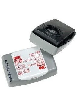 3M 6038 P3 Organic – Ozone Solo Filter (1 Pair)