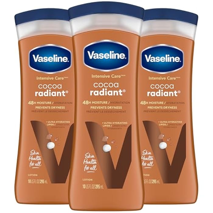 Vaseline Intensive Care Cocoa Glow Body Lotion with Pure Cocoa and Shea Butter - 400 ml - Image 1