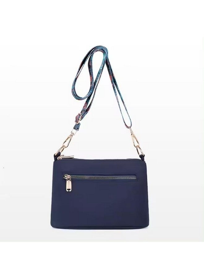 ketmart Crossbody Bag For Women Waterproof Lightweight Casual Shoulder Handbag Pursecasual lightweight (Color_Blue/Red) - Image 5