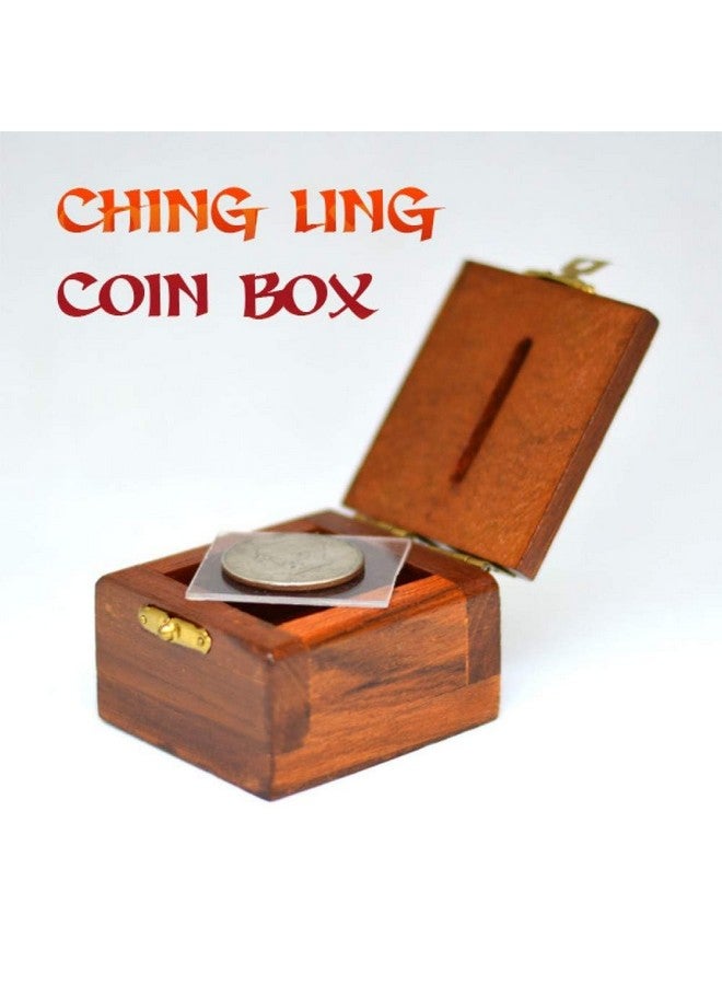 MilesMagic Magician'S Ching Ling Coin Box Penetration Coin Through Solid Glass Sheet Gimmick For Real Magic Trick - Image 5