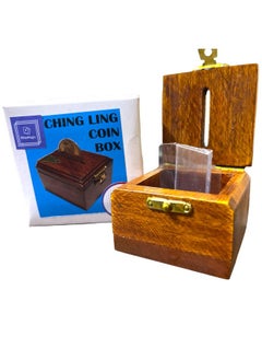 MilesMagic Magician'S Ching Ling Coin Box Penetration Coin Through Solid Glass Sheet Gimmick For Real Magic Trick  - Image 4