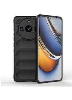 Generic Realme 11 Pro Plus 5G Original Magic Shield Shock-Resistant Case Cover with Ultra Protection and Soft Padded Interior - Black  - Image 3