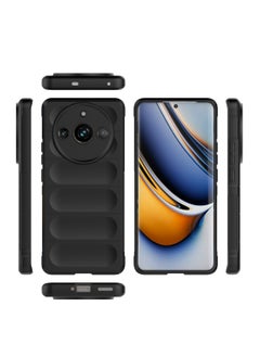 Generic Realme 11 Pro Plus 5G Original Magic Shield Shock-Resistant Case Cover with Ultra Protection and Soft Padded Interior - Black  - Image 1