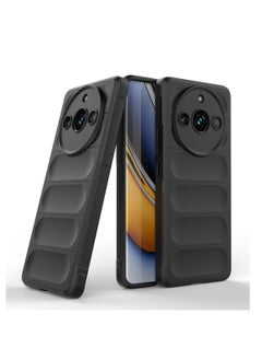 Generic Realme 11 Pro Plus 5G Original Magic Shield Shock-Resistant Case Cover with Ultra Protection and Soft Padded Interior - Black  - Image 2