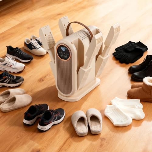 Kaaeiccr Boot and Shoe Dryer - Portable Handheld Dryer for Sneakers, Gloves and Socks, Fast Drying, Adjustable Timer, Energy Saving, Can Add Rose Salt to Help Reduce Odor - Image 5