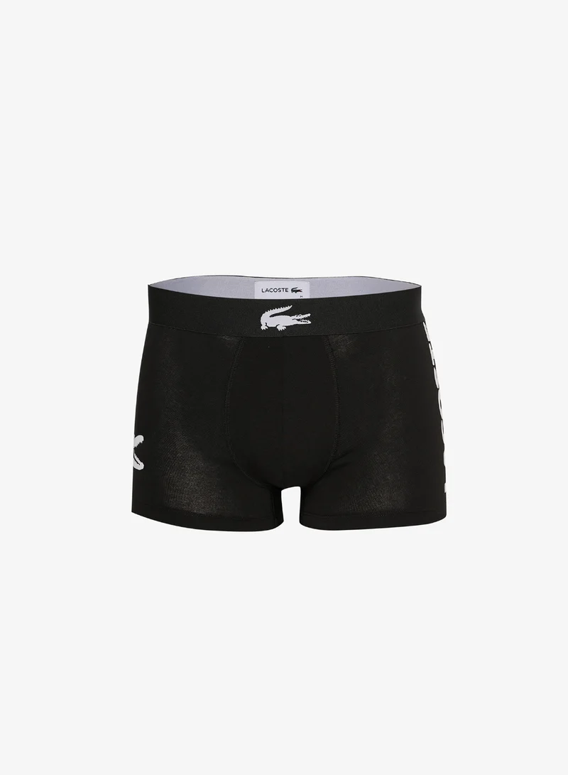 لاكوست 3-Pack Printed Stretch Cotton Trunks