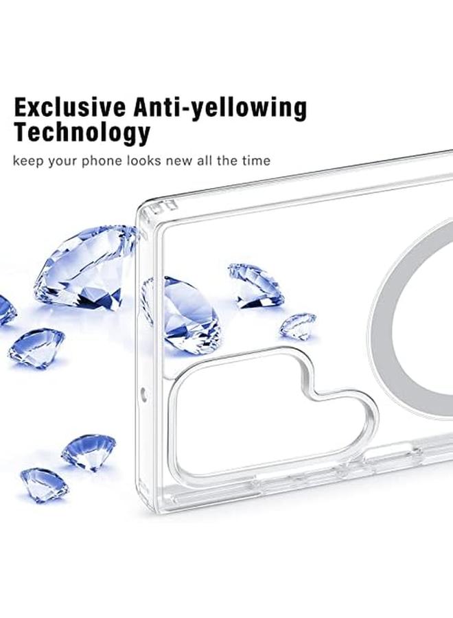 erorex Clear Case For Samsung Galaxy S22 Ultra Compatible With Mag Safe Charging Ultra Slim And Full Protective Shockproof Case Cover Galaxy S22 Ultra Clear - Image 4