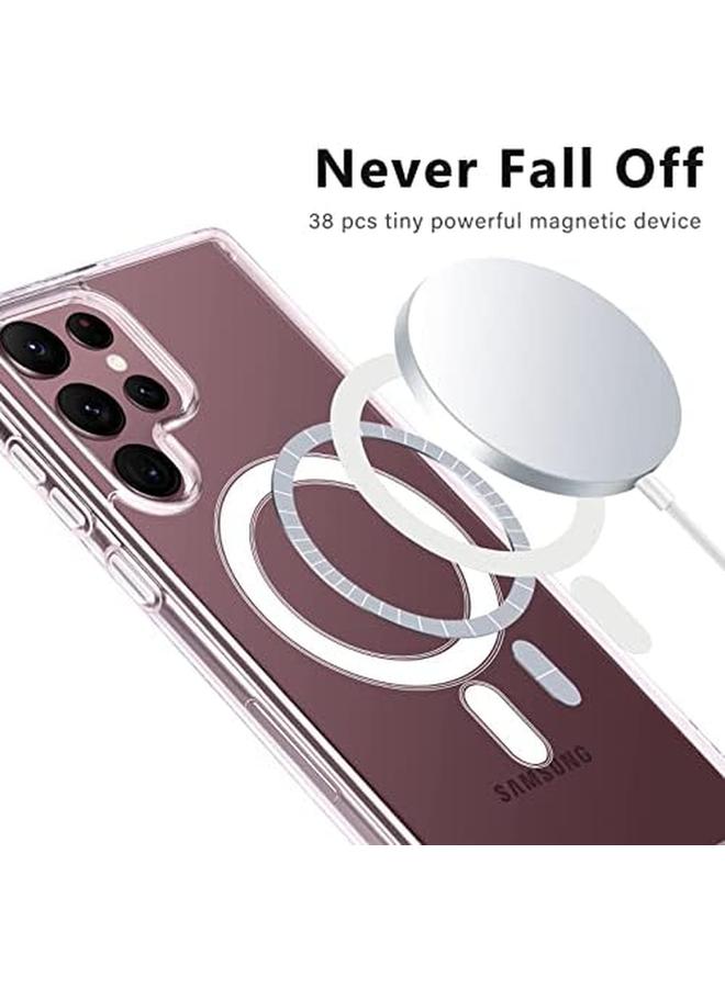 erorex Clear Case For Samsung Galaxy S22 Ultra Compatible With Mag Safe Charging Ultra Slim And Full Protective Shockproof Case Cover Galaxy S22 Ultra Clear - Image 5