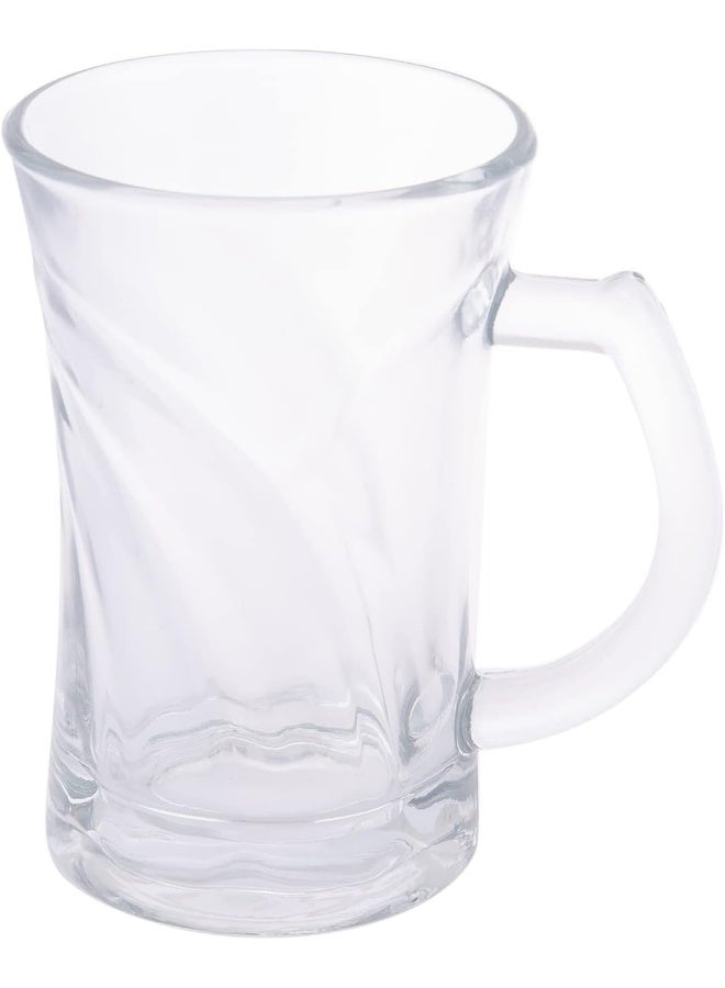 AKDC Celebrity Glass Tumbler 6Pcs Transparent - Image 3