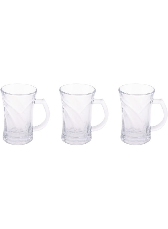 AKDC Celebrity Glass Tumbler 6Pcs Transparent - Image 2