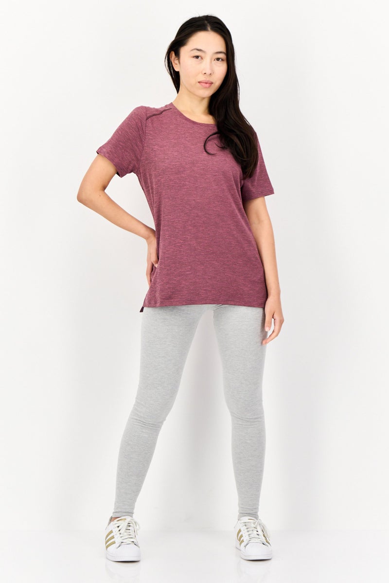 SKECHERS Women Sportswear Fit  Short Sleeve Outdoor T-Shirt, Multicolor - Image 4