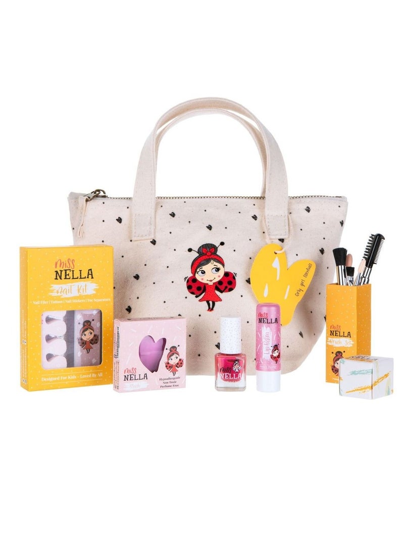 Miss NELLA مجموعة Miss Nella Girly Girl Essentials - إصدار خاص - 6 قطع
