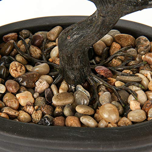 Briful Artificial Bonsai Tree Juniper Faux Plants Indoor Small Fake Plants Decor with Ceramic Pots for Home Table Office Desk Bathroom Shelf Bedroom Living Room Farmhouse Decorations - Image 4