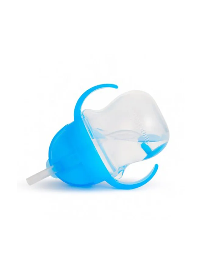 Munchkin Click Lock Tip and Sip Weighted Flexi Straw Trainer Cup (7 Oz/207 Ml Blue)