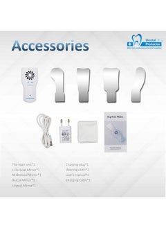 Protector Dental Occlusal Photographic Mouth Mirror Rhodium Dental Plated Glass Intraoral Photo Reflectorstainless Steel Orthodontic Reflector Photography Mirror  - Image 5