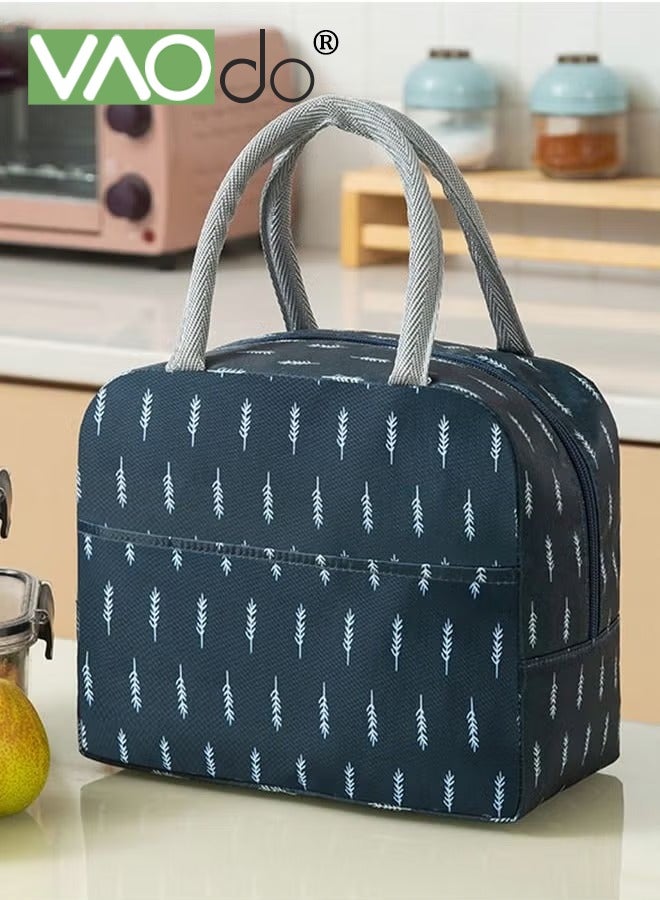 VAOdo Lunch Box Bag Insulation and Cold Insulation Portable Thickened Tote Bag Bento Box Bag for Children and Adults  - Image 1