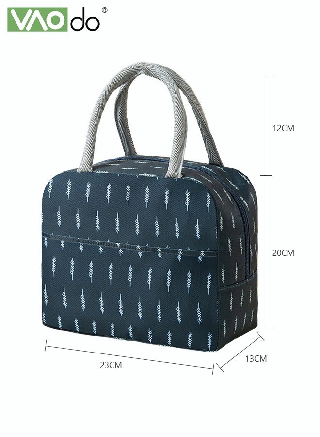 VAOdo Lunch Box Bag Insulation and Cold Insulation Portable Thickened Tote Bag Bento Box Bag for Children and Adults  - Image 4