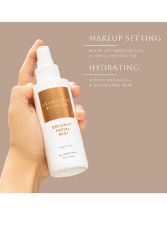 Georgette Klinger Coconut Facial Mist - Hydrating, Long-Lasting Makeup Setting Spray with Moisturizing Antioxidants for Dewy Matte Face, Protects and Plumps Dehydrated Skin - 4.2 oz - pzsku/ZB2CEB7FCBDE19815F657Z/45/1741077053/cf220d02-77c0-4c4f-aafe-5d00c6a46b80