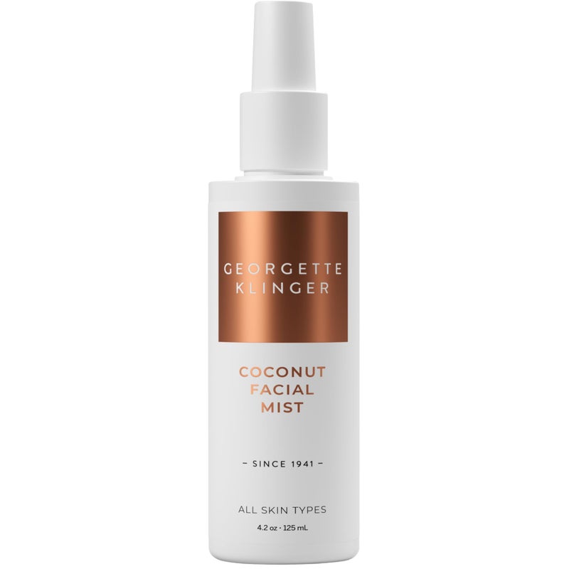 Georgette Klinger Coconut Facial Mist - Hydrating, Long-Lasting Makeup Setting Spray with Moisturizing Antioxidants for Dewy Matte Face, Protects and Plumps Dehydrated Skin - 4.2 oz - Image 1
