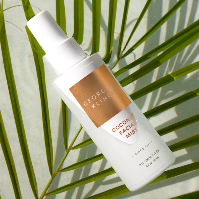 Georgette Klinger Coconut Facial Mist - Hydrating, Long-Lasting Makeup Setting Spray with Moisturizing Antioxidants for Dewy Matte Face, Protects and Plumps Dehydrated Skin - 4.2 oz - Image 3