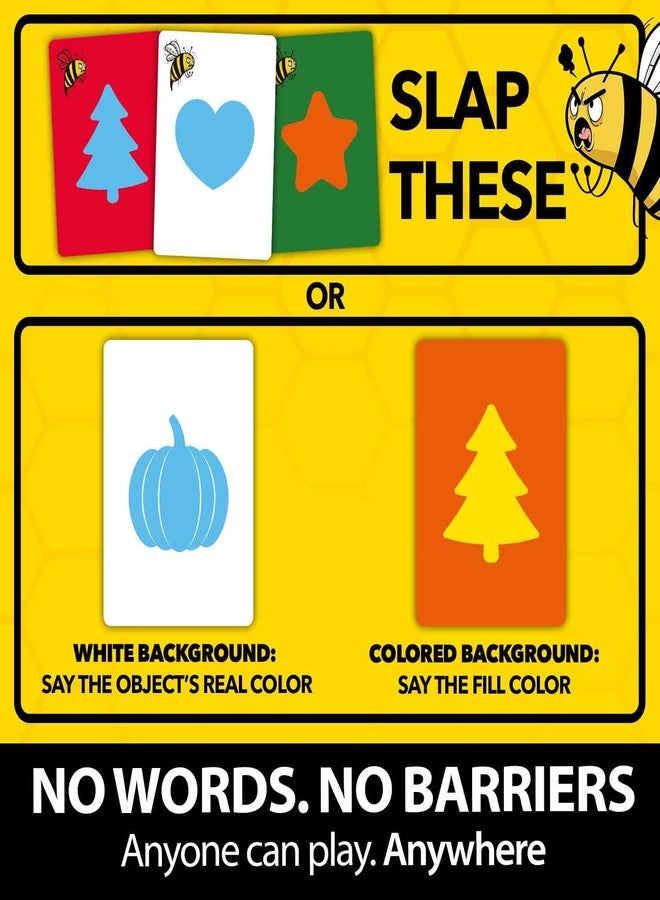 QUOKKA Family Board Games for Kids 8-12 - Party Game for Kids & Adults Game Night - Don’t Bee Last - Global Language-Free Edition - Colors & Shapes - Card Game for Teen Boys and Girls Ages 6 7 10 - Image 3