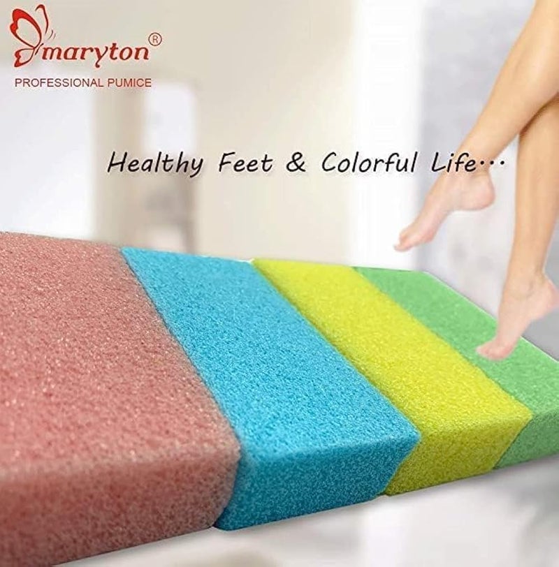 Sponge for Feet, Ultimate Pedicure Stone Callus Remover & Foot Scrubber-1 piece - Image 2
