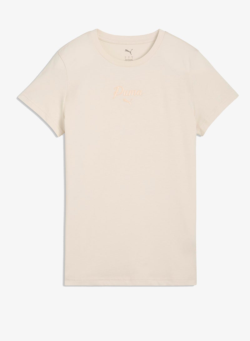 PUMA Essential Script T-Shirt - Image 1