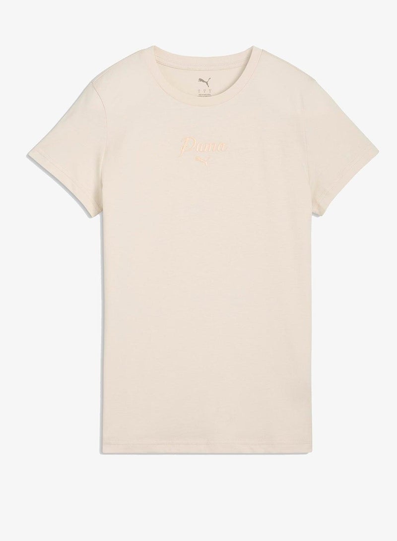 PUMA Essential Script T-Shirt - Image 1