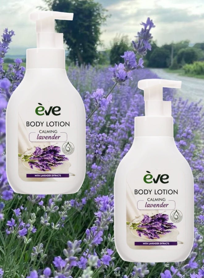 Eve 2 Pieces Calming Lavender Body Lotion 16.90 oz - Image 1