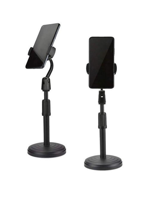 Foldable & Adjustable Smartphone Phone Mobile Stand Holder for Live/Vlogs Special Design for Streaming, Video Blogs, Online Classes, Streaming, Shooting Field