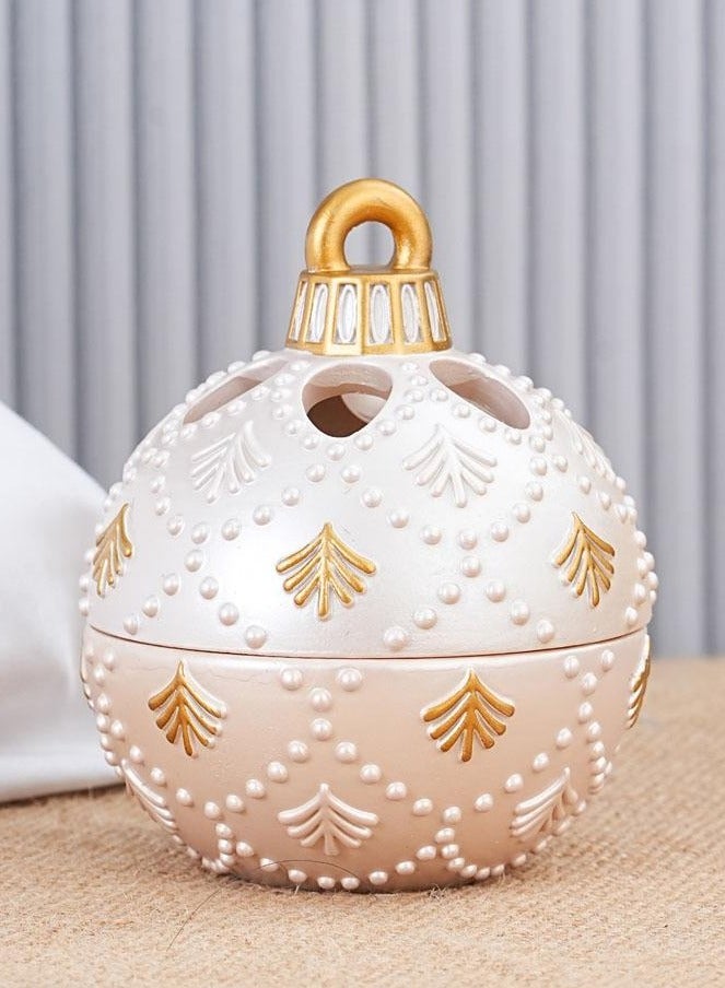 Radin Incense Bakhoor Burner With Magnetic Cover – Resin Charcoal Oud Incense Burner For Home, Office, Studio Room, Study Room, Mosque, Yoga And Spa – Perfect Gift For Any Occasion - Image 1