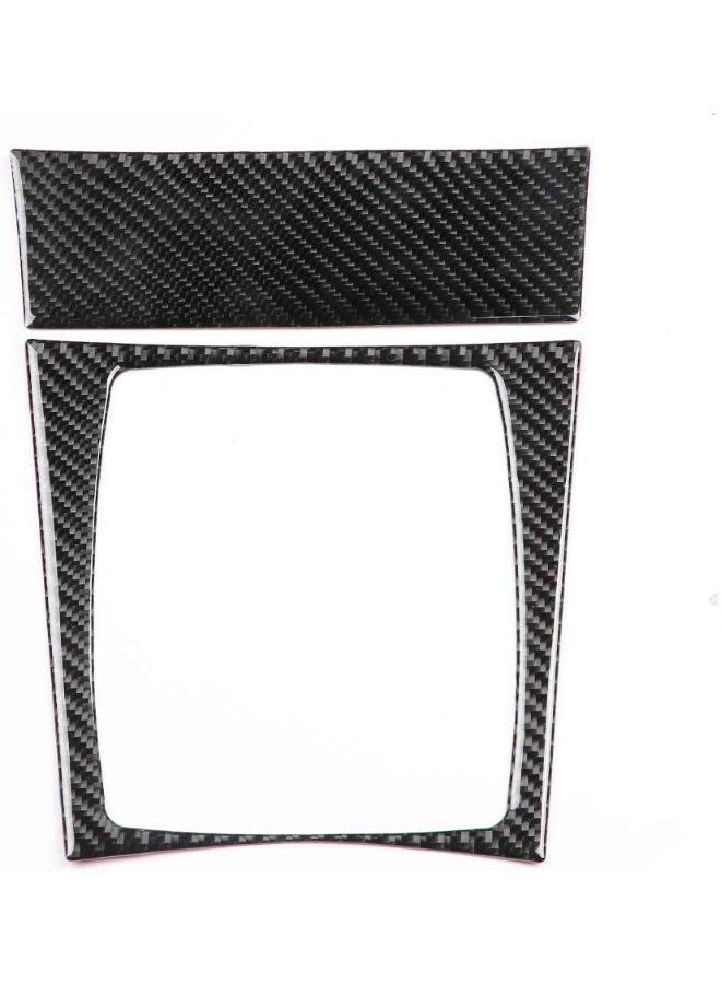 Suuonee Gear Panel Cover for W204 C Class 2007-2013 Left Hand Drive Carbon Fiber Trim Direct Fit Upgrade - Image 5