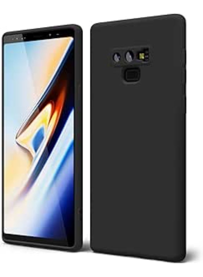 BGM Protective Cover For Samsung Galaxy Note 9 , Slim Fit Soft Back TPU Case Flexible Silicone Cover Compatible For Samsung Galaxy Note 9 - Black