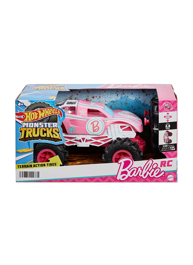 Hot Wheels - HW Monster Truck Barbie R/C ​1:24 scale - Image 1
